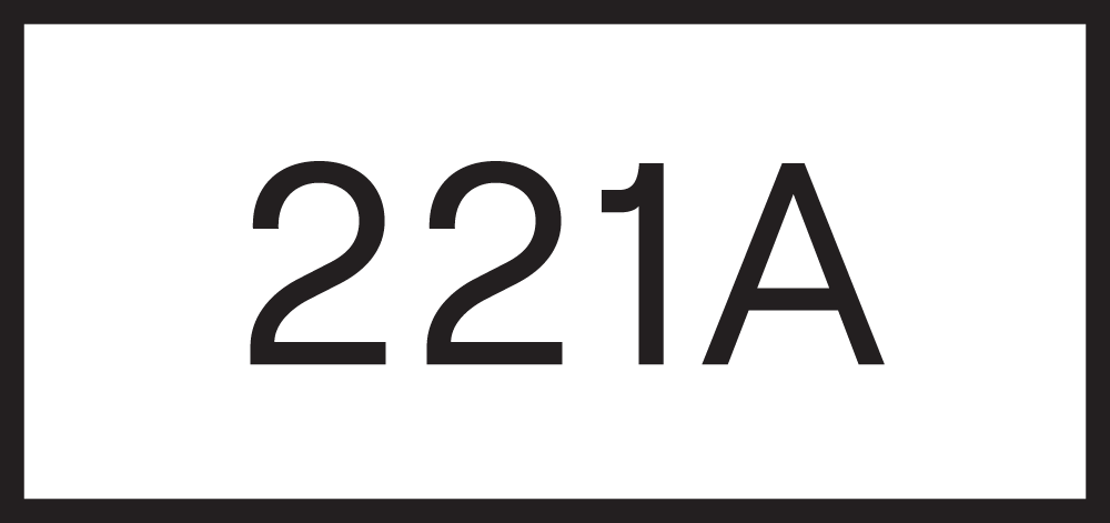 Logo 221A - Organisation artistique